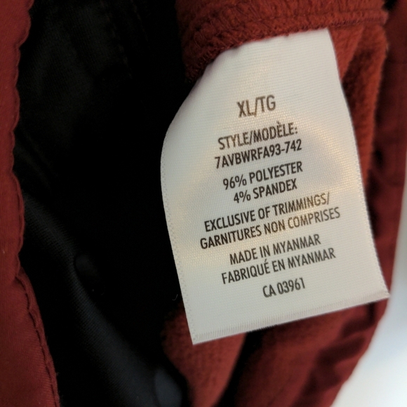 Windriver Jacket Men's XL Rust NWOT Gorpcore Rain Coat Windbreaker - Picture 5 of 8